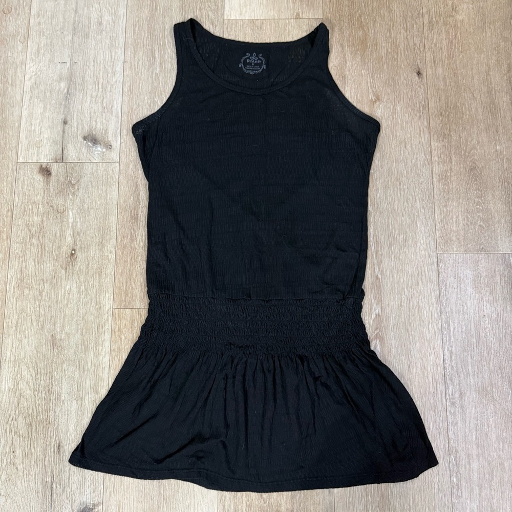 Prana Black Sleeveless Tank Dress